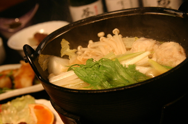 懐かしいおふくろの味、野菜たっぷり味噌なべ